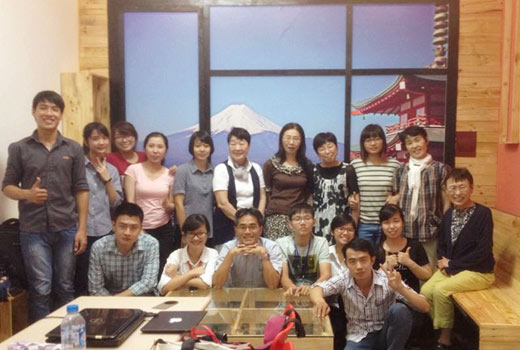 Giao lưu với thầy cô Nhật Bản